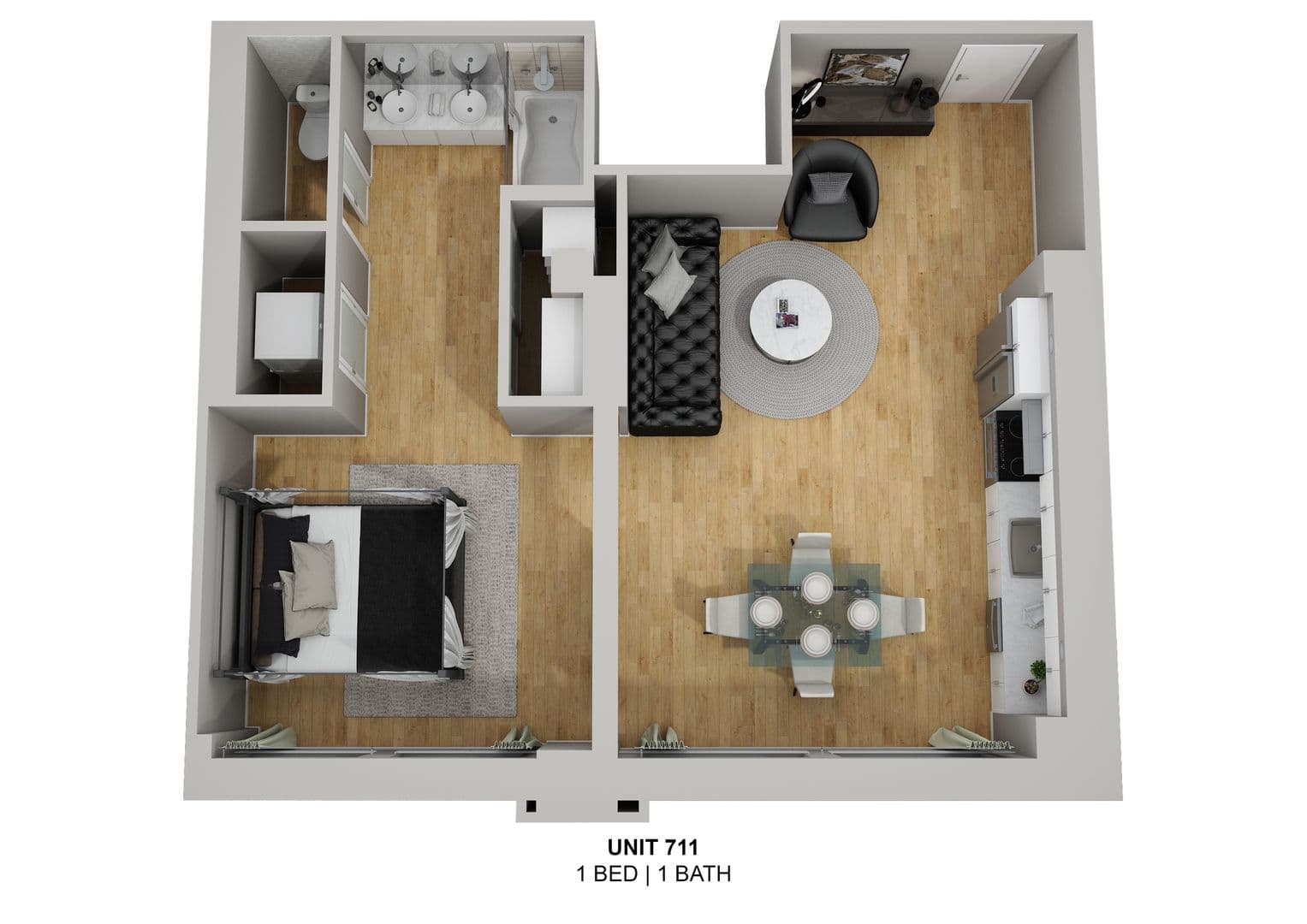 Los Angeles Apartment: 125 West 4th St