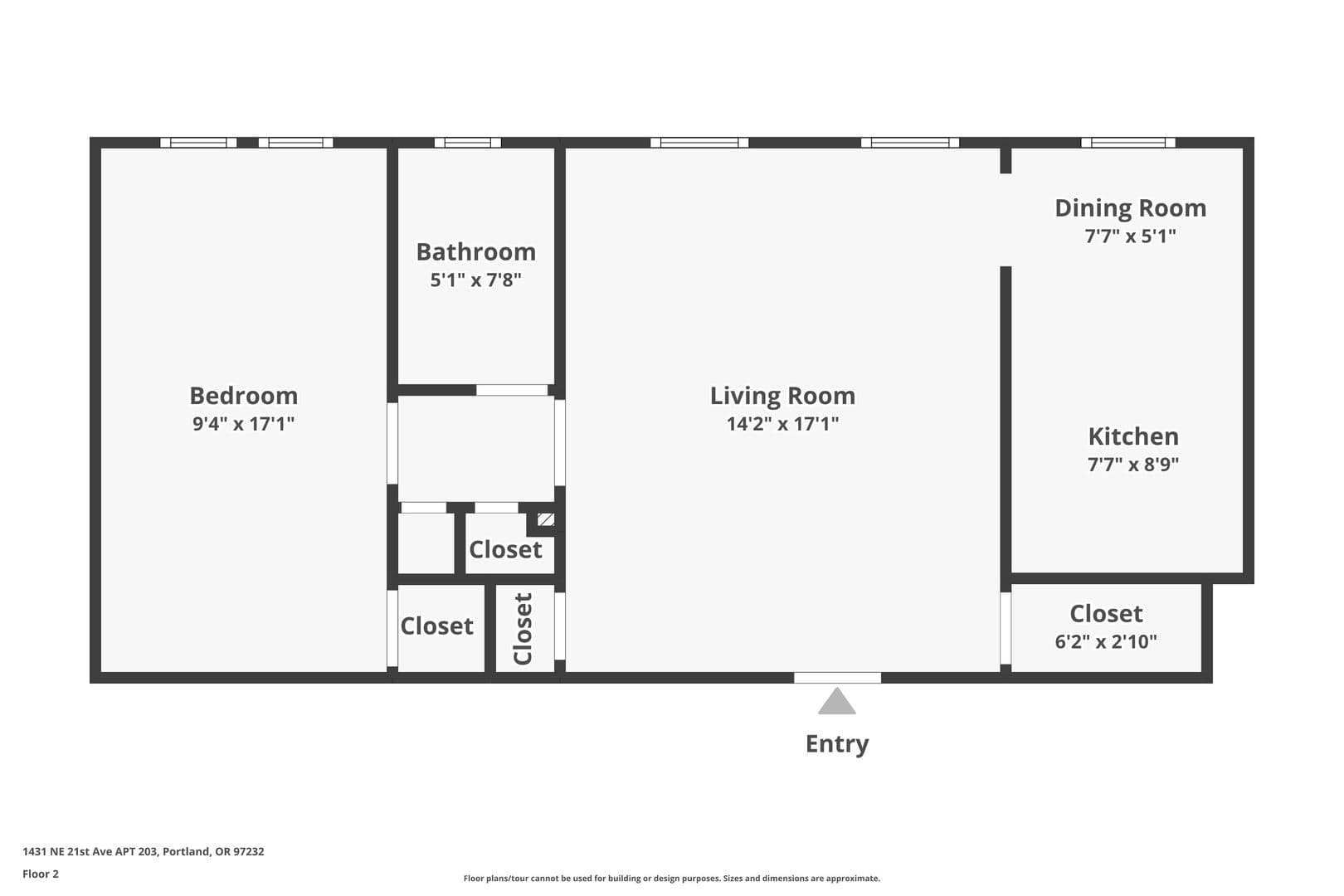 Portland Apartment: 1431 NE 21st Ave