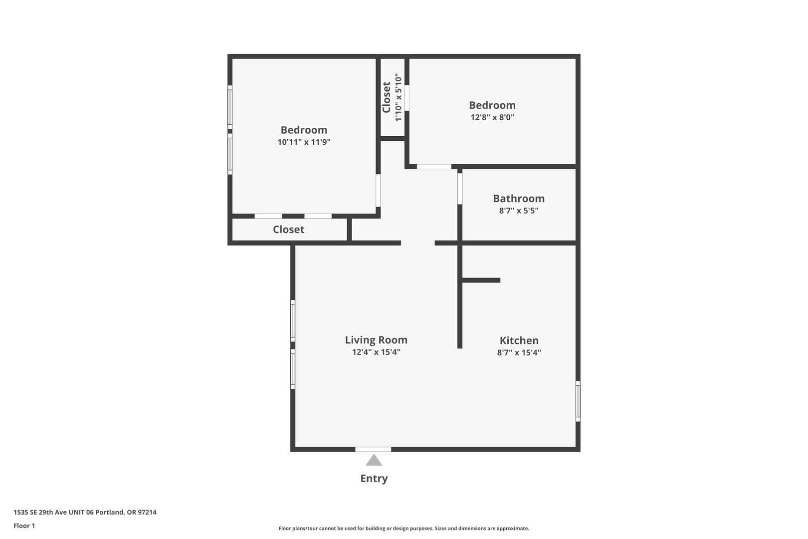 Portland Apartment: 1535 SE 29th Ave