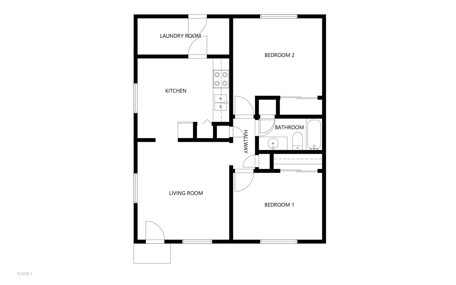 Tampa Apartment: 1017 E Seneca Ave.