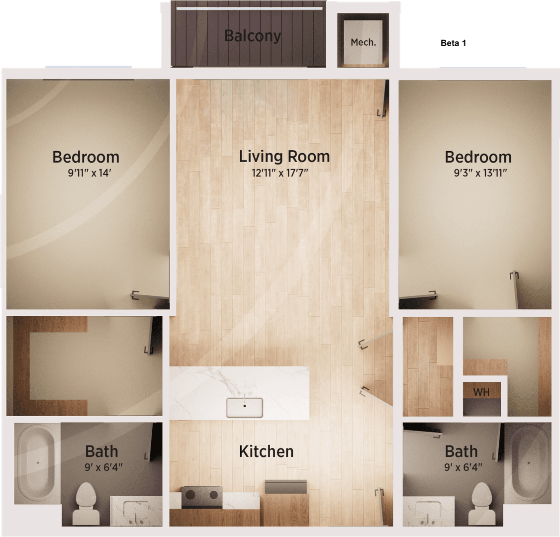 York Apartment: 212 N Beaver Street