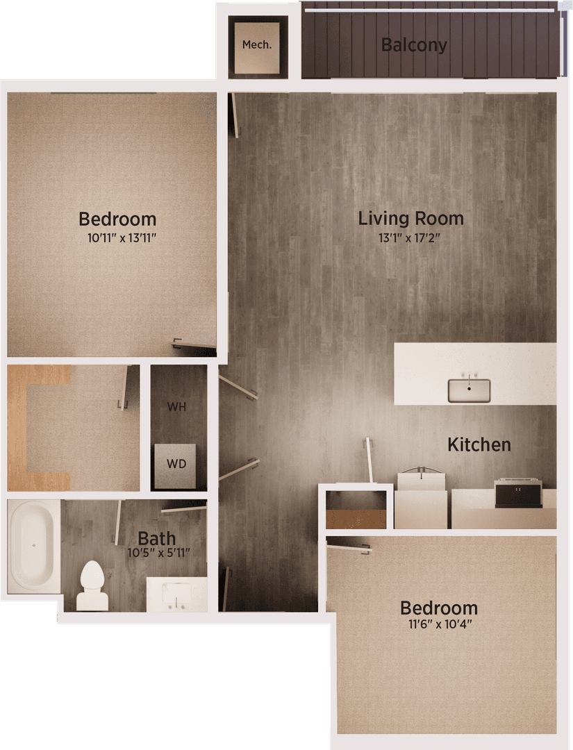 York Apartment: 212 N Beaver Street