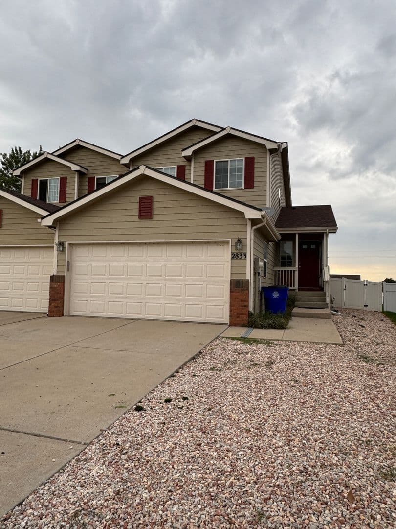 Greeley Townhome: 2833 W E St
