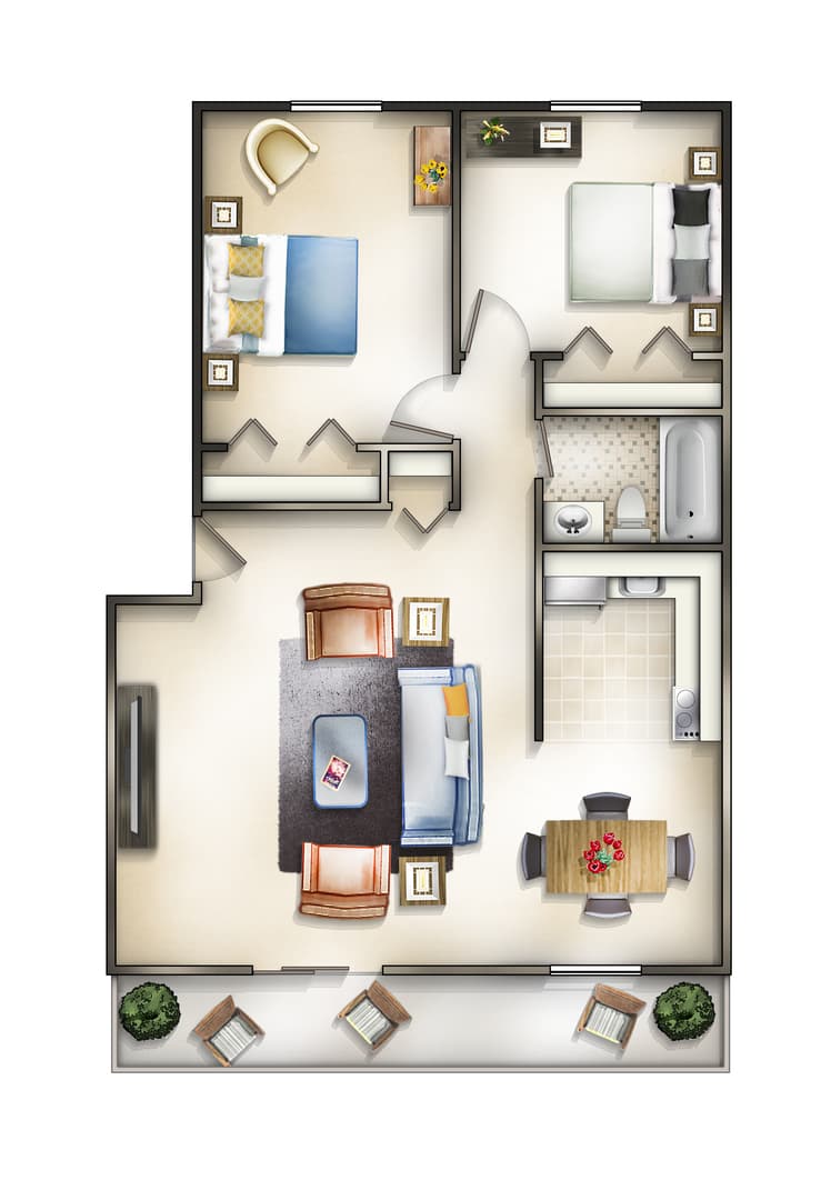 Moon Township Apartment: 700 Lee Drive