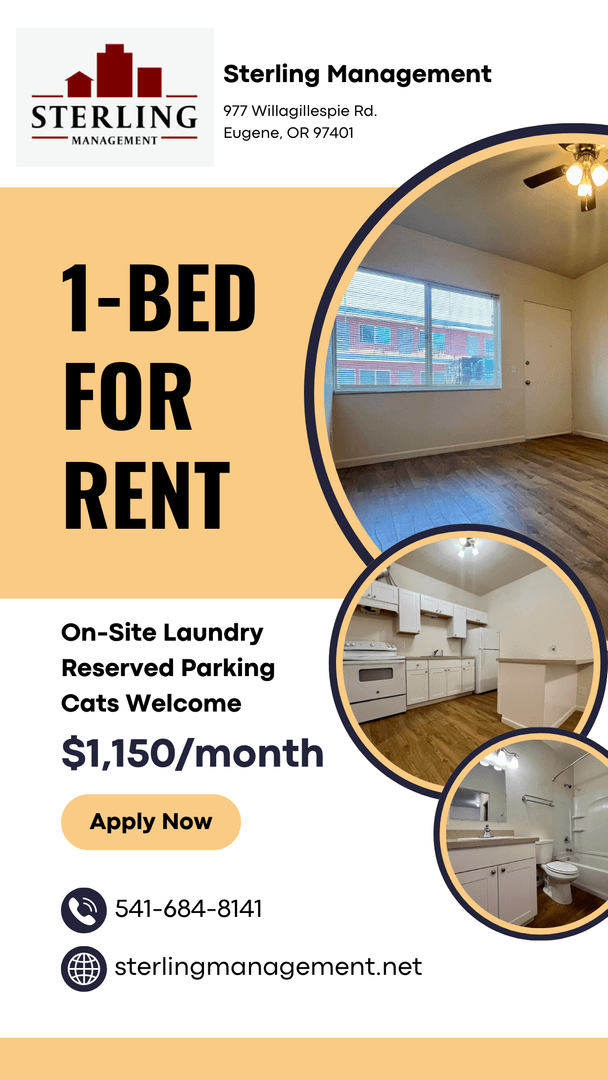 Eugene Apartment: 1247  W. 6th #05