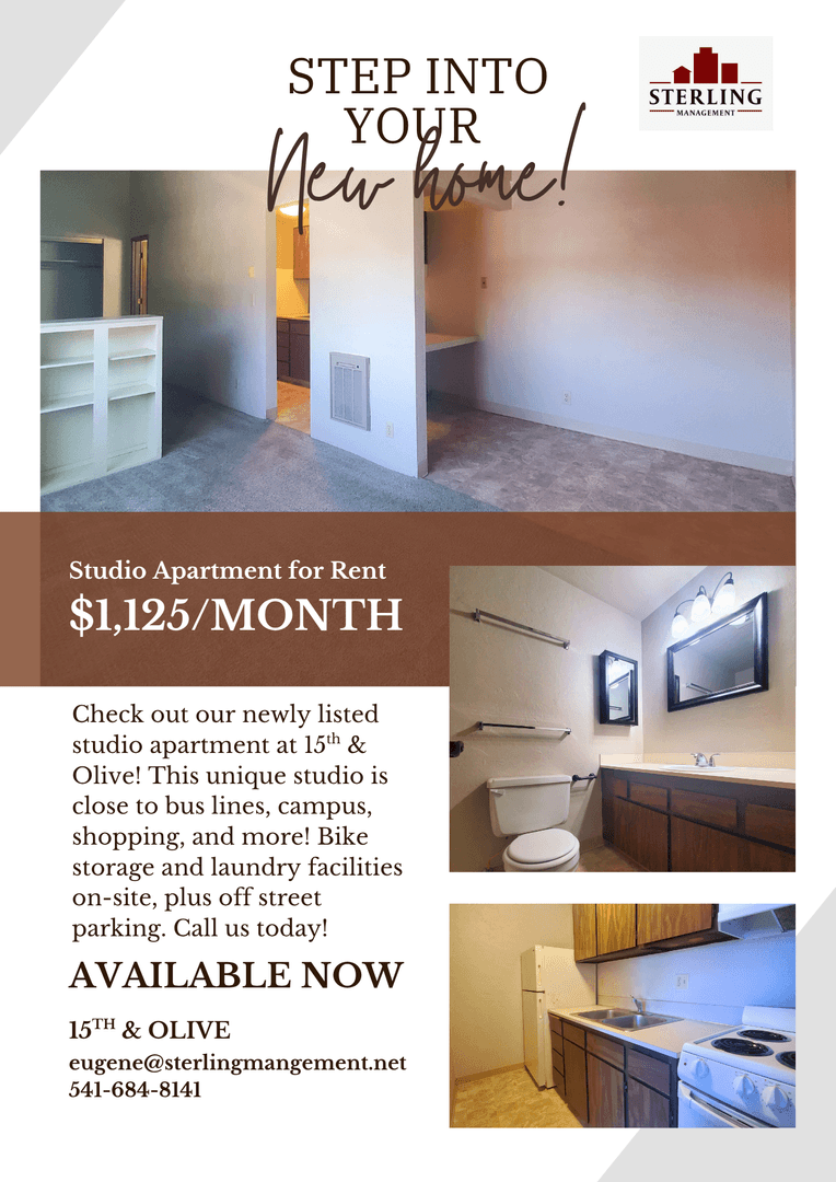 Eugene Apartment: 95 W 15th  # 35