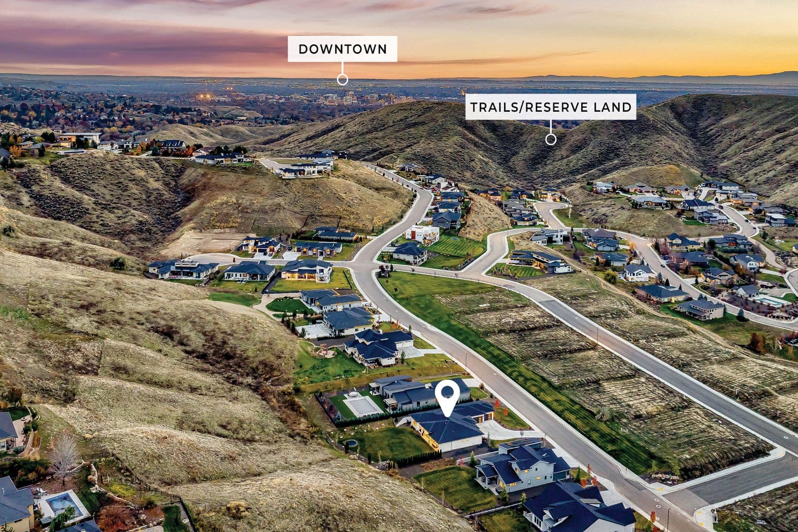 Boise House: 4620 N Eyrie Way