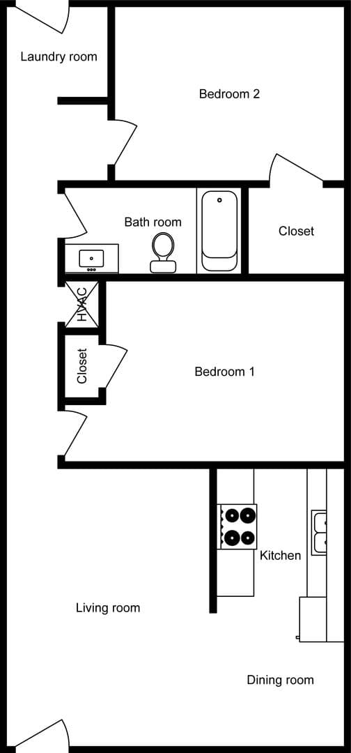 Andalusia Apartment: 100 Captain's Quarters Dr.