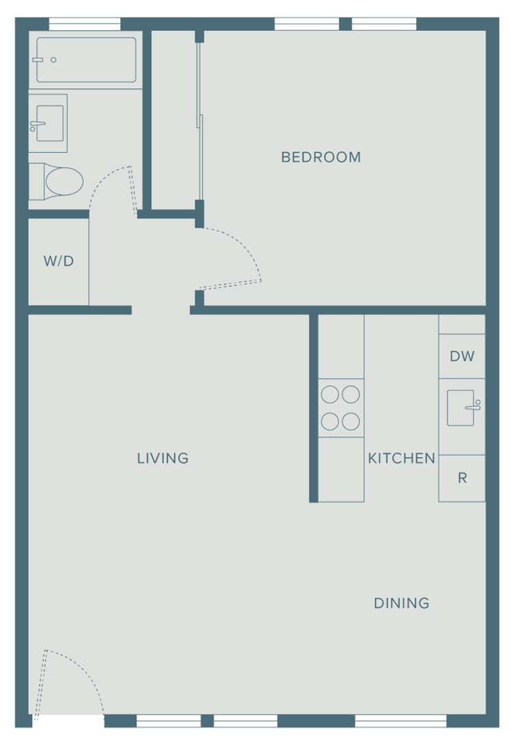 Los Angeles Apartment: 1155 N Madison Ave - 3