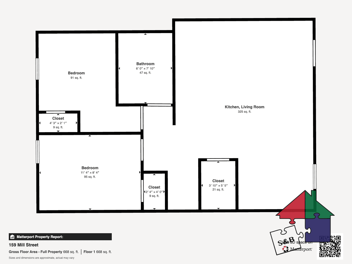East Barre Apartment: 159 Mill St