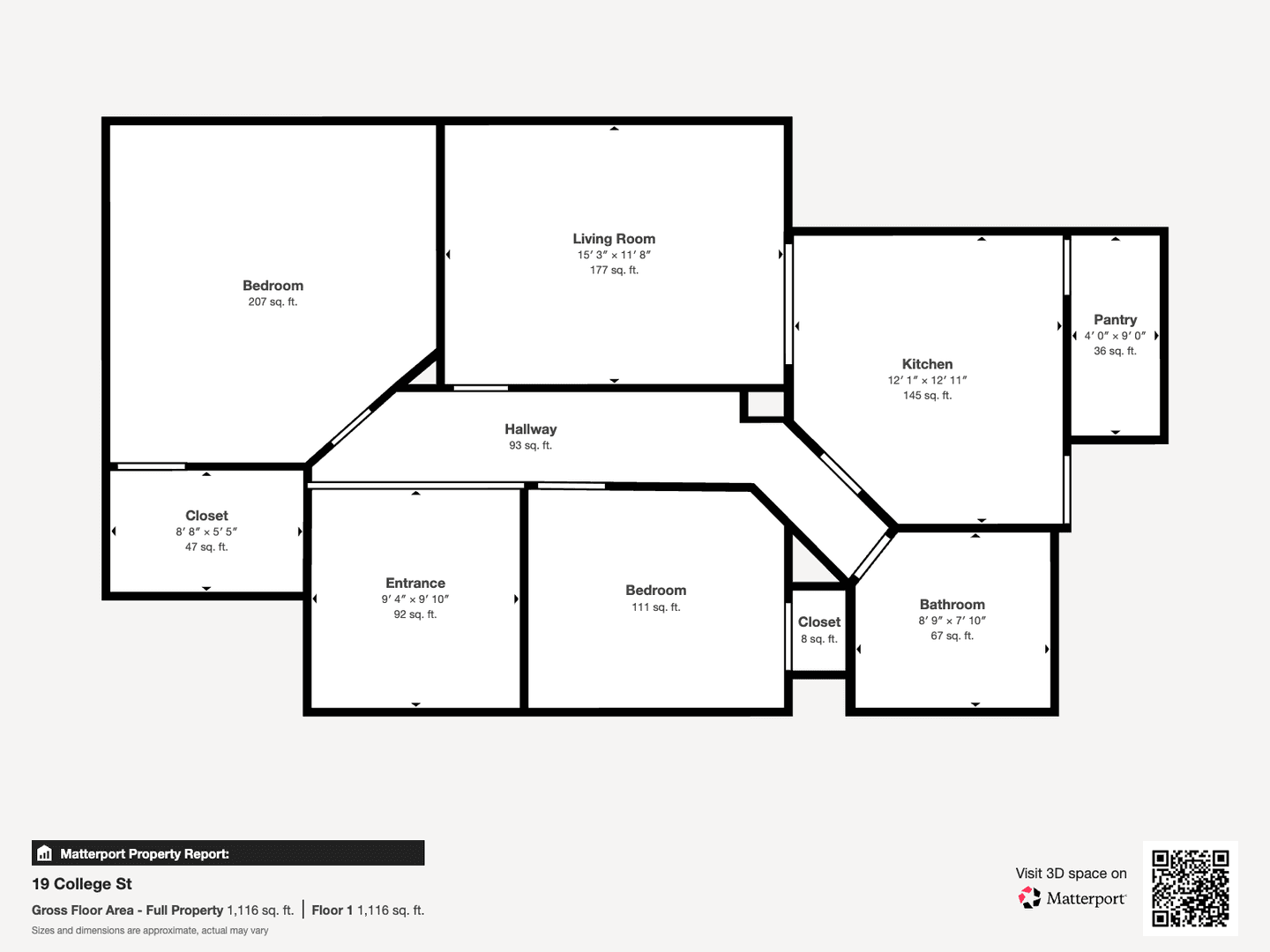 Barre Apartment: 19 College St