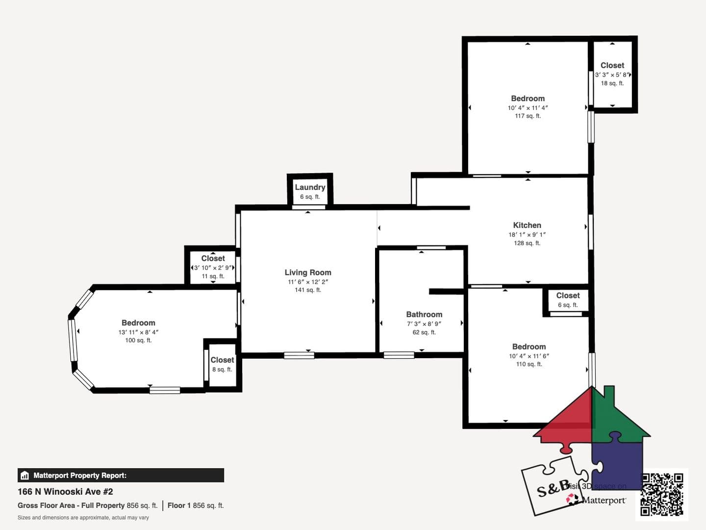 Burlington Apartment: 166 N. Winooski Ave