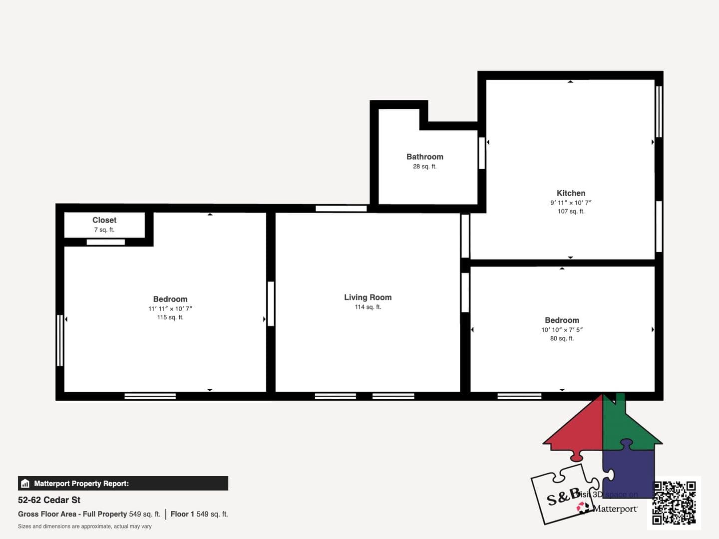 Burlington Apartment: 52-62 Cedar Street