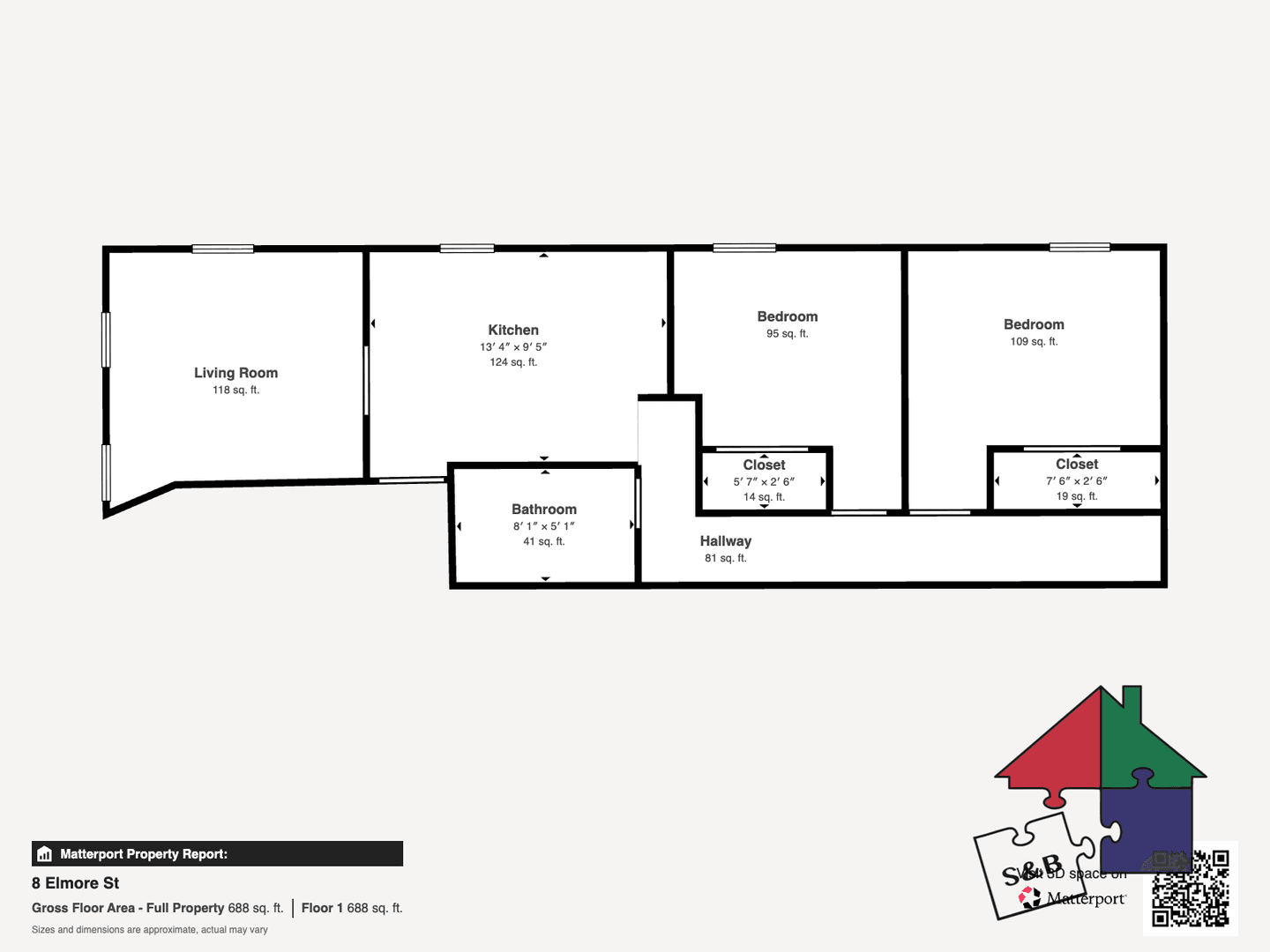 Barre Apartment: 8 Elmore St