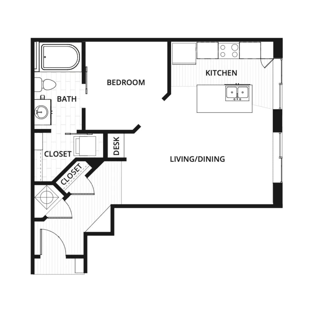 Carmel Apartment: 881 3rd Ave. SW