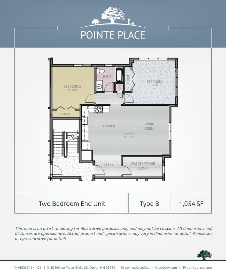 Dover Apartment: 50-60 Pointe Place