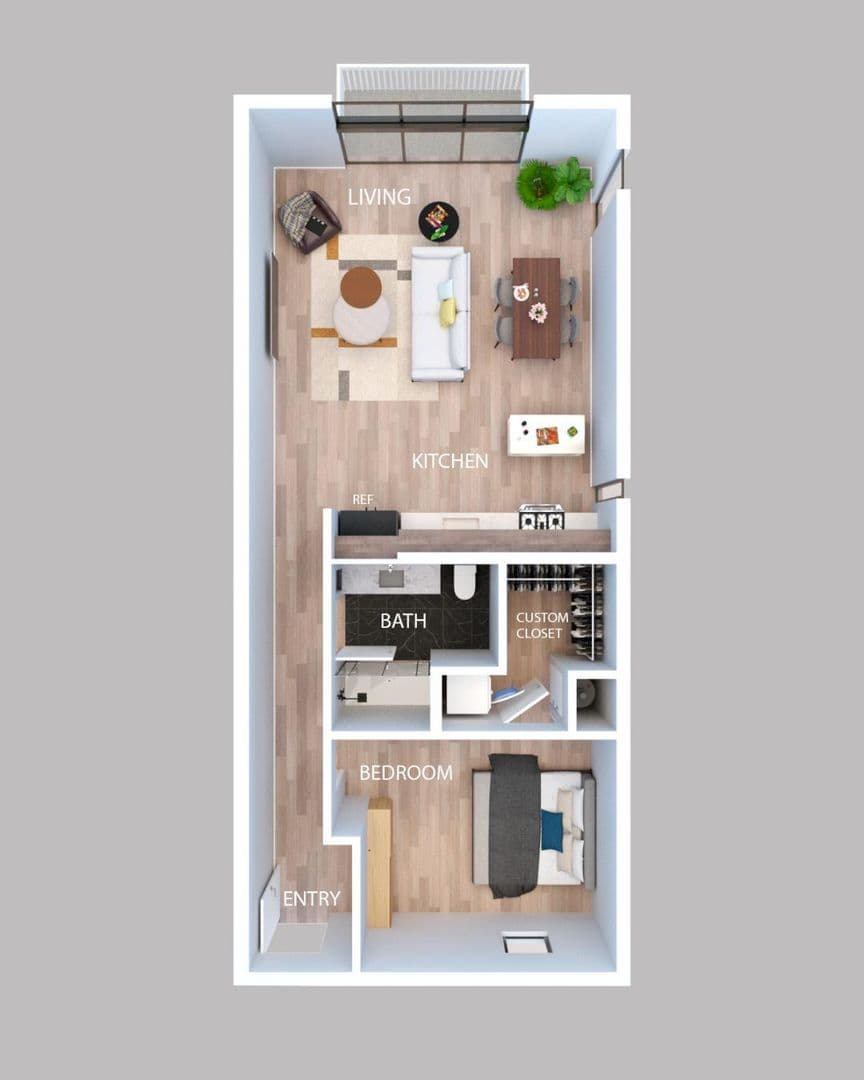Phoenix Apartment: 531 E. Willetta St.