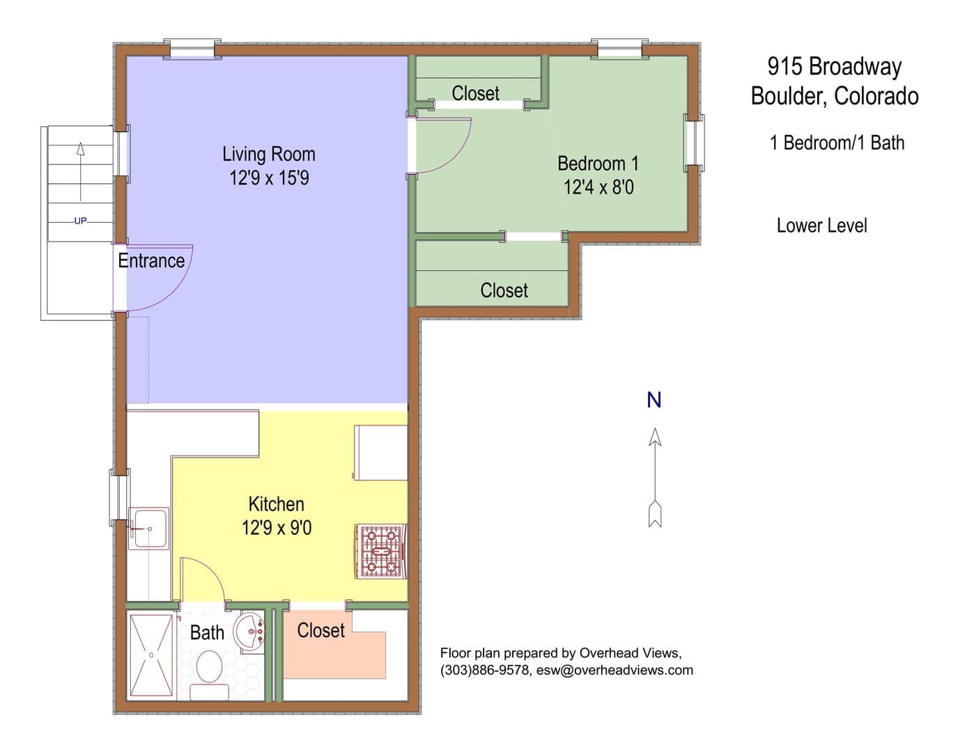 Boulder Apartment: 911-915 Broadway