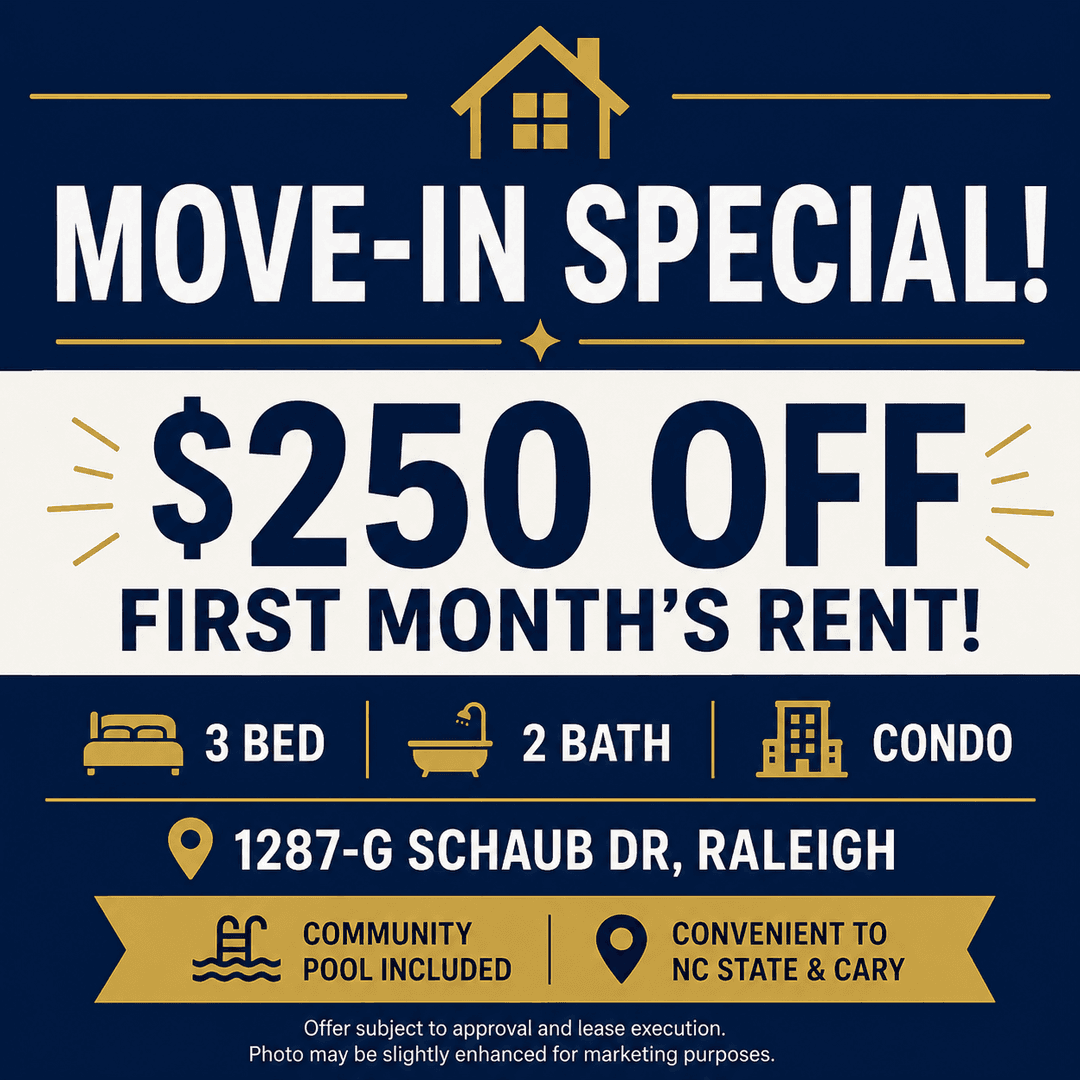 Raleigh Condo: 1287-G Schaub Dr