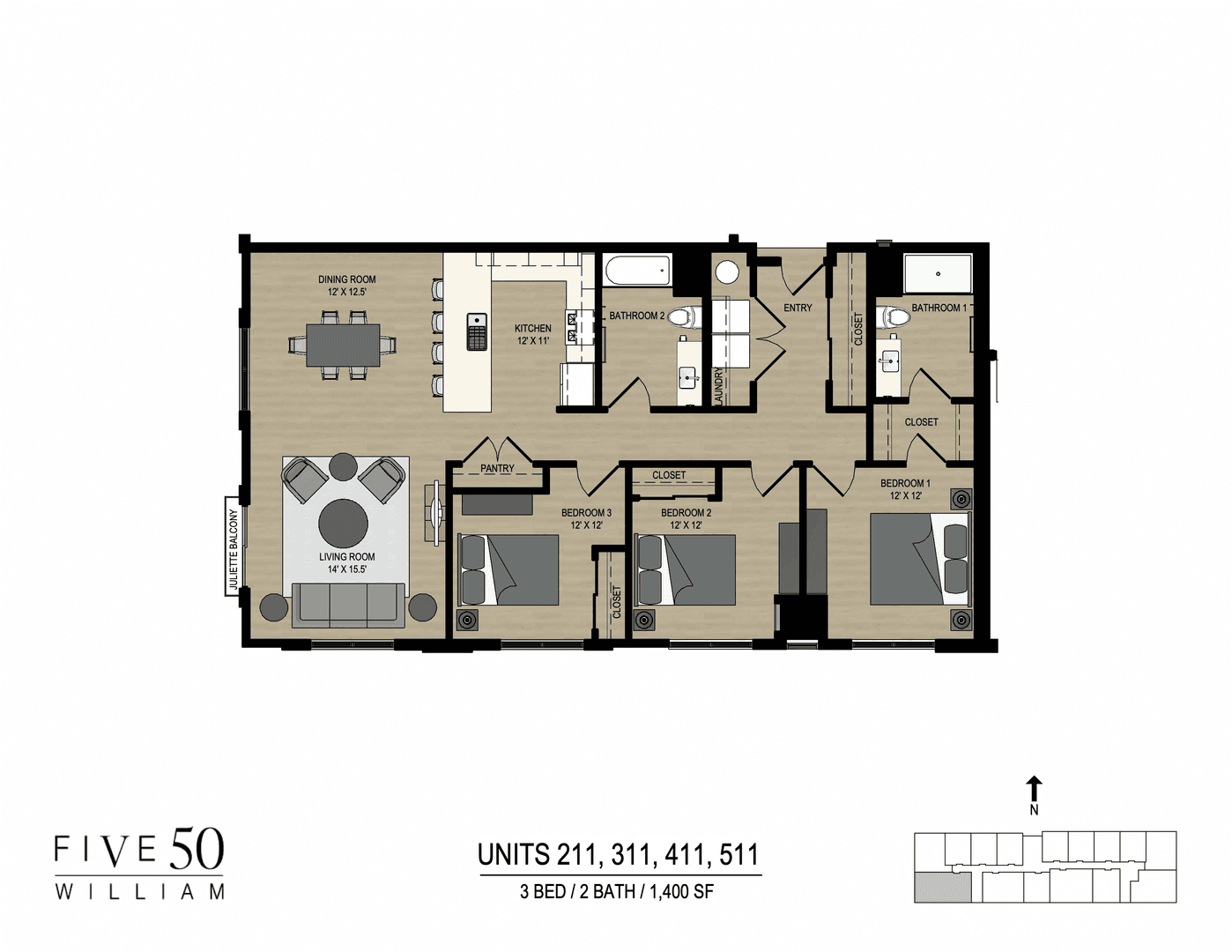 De Pere Apartment: 550 William Street