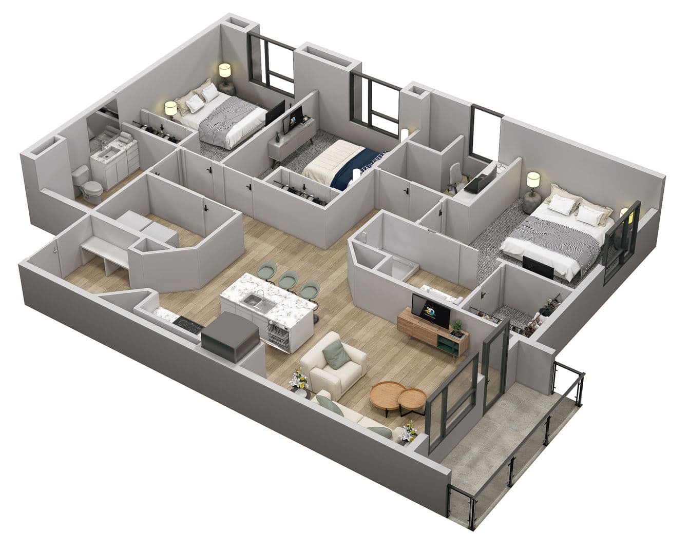 Sioux Falls Apartment: 2811 S Burnsfield Ave.