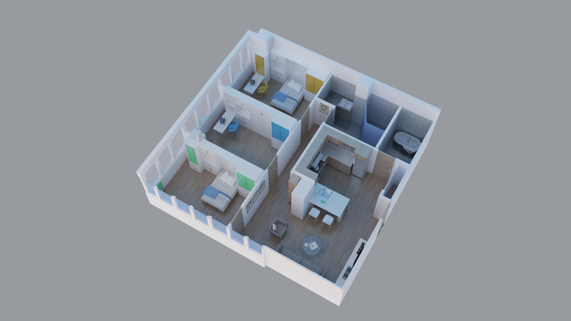 Tampa Apartment: 220 E Madison