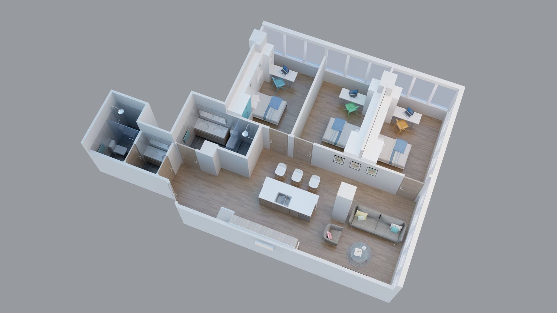 Tampa Apartment: 220 E Madison