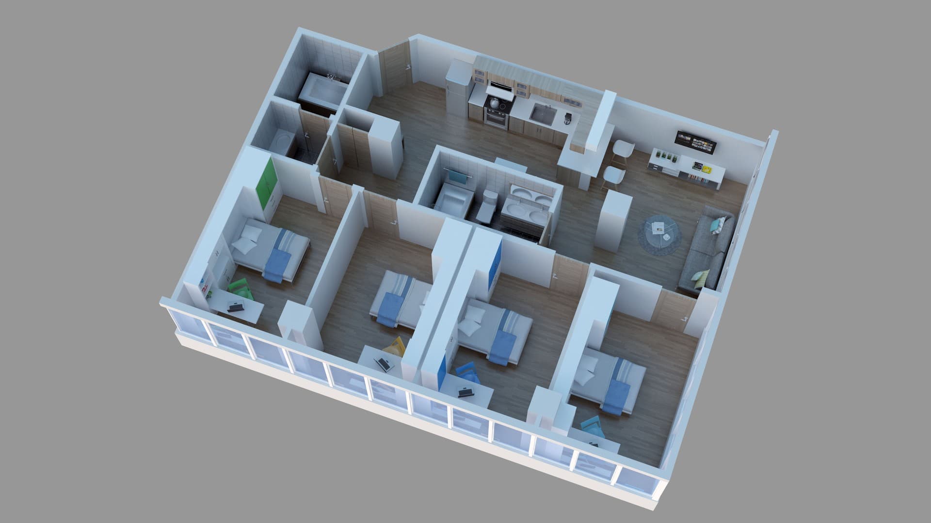 Tampa Apartment: 220 E Madison