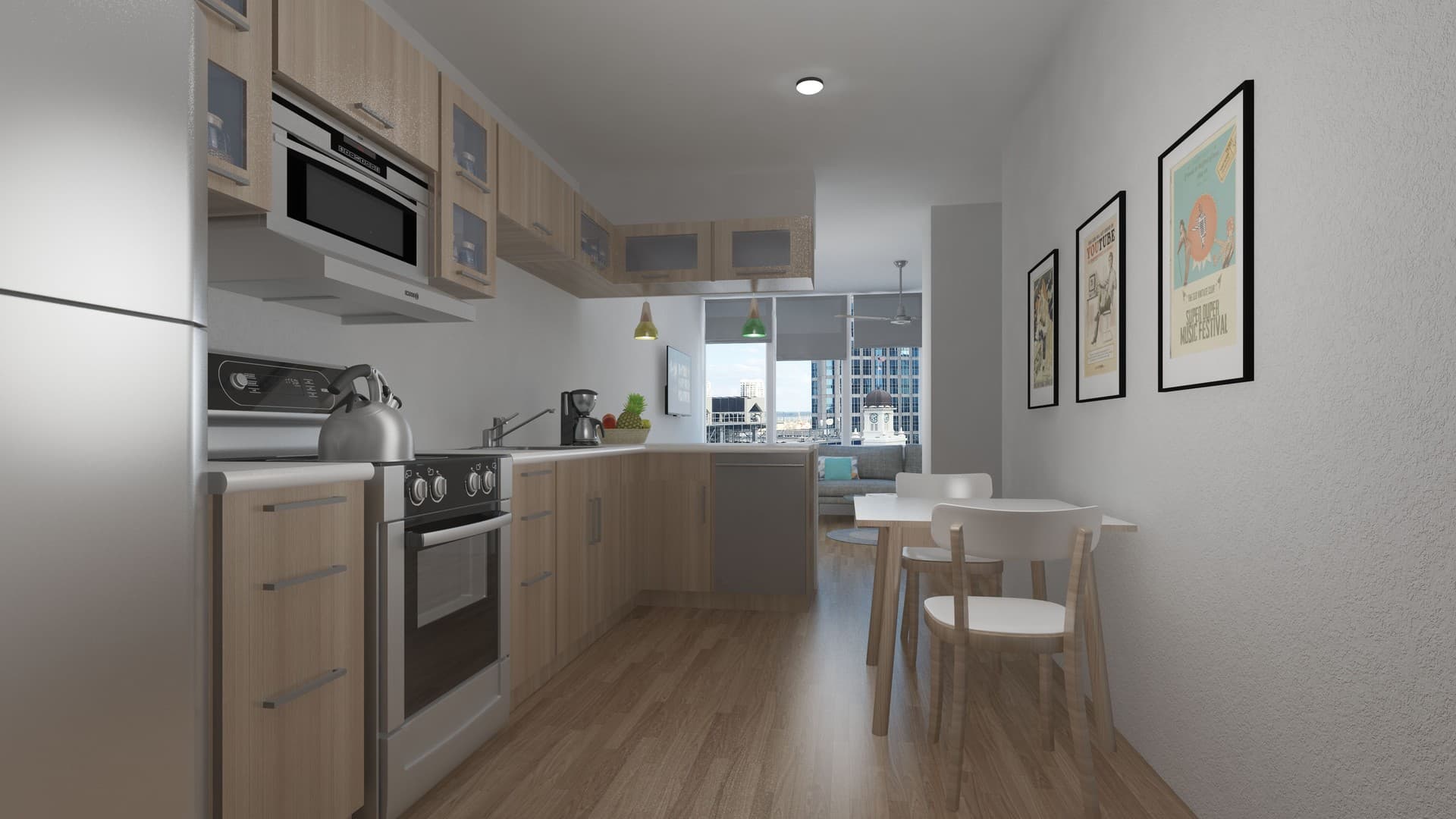 Tampa Apartment: 220 E Madison