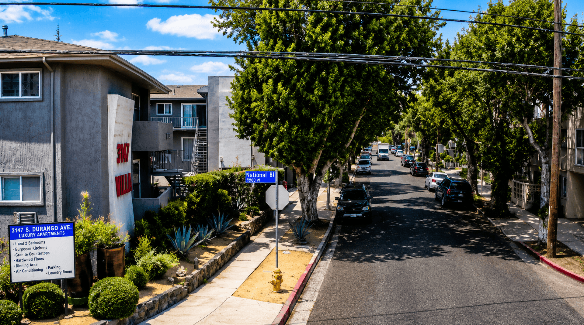 Los Angeles Apartment: 3147 S. Durango Ave.