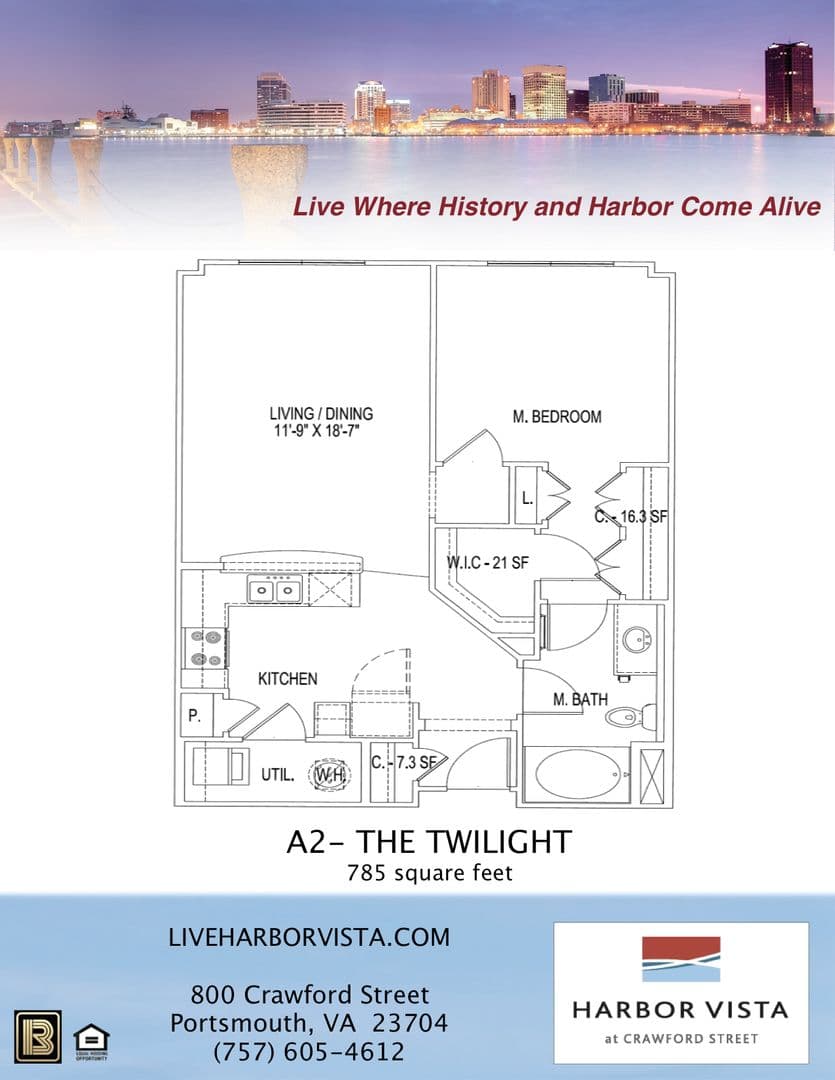 Portsmouth Apartment: 800 Crawford Street