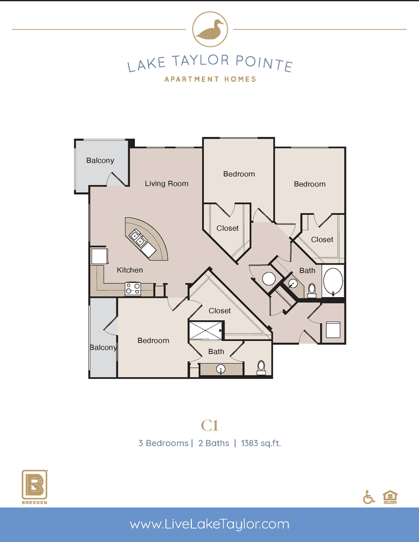 Norfolk Apartment: 1060 Kempsville Road