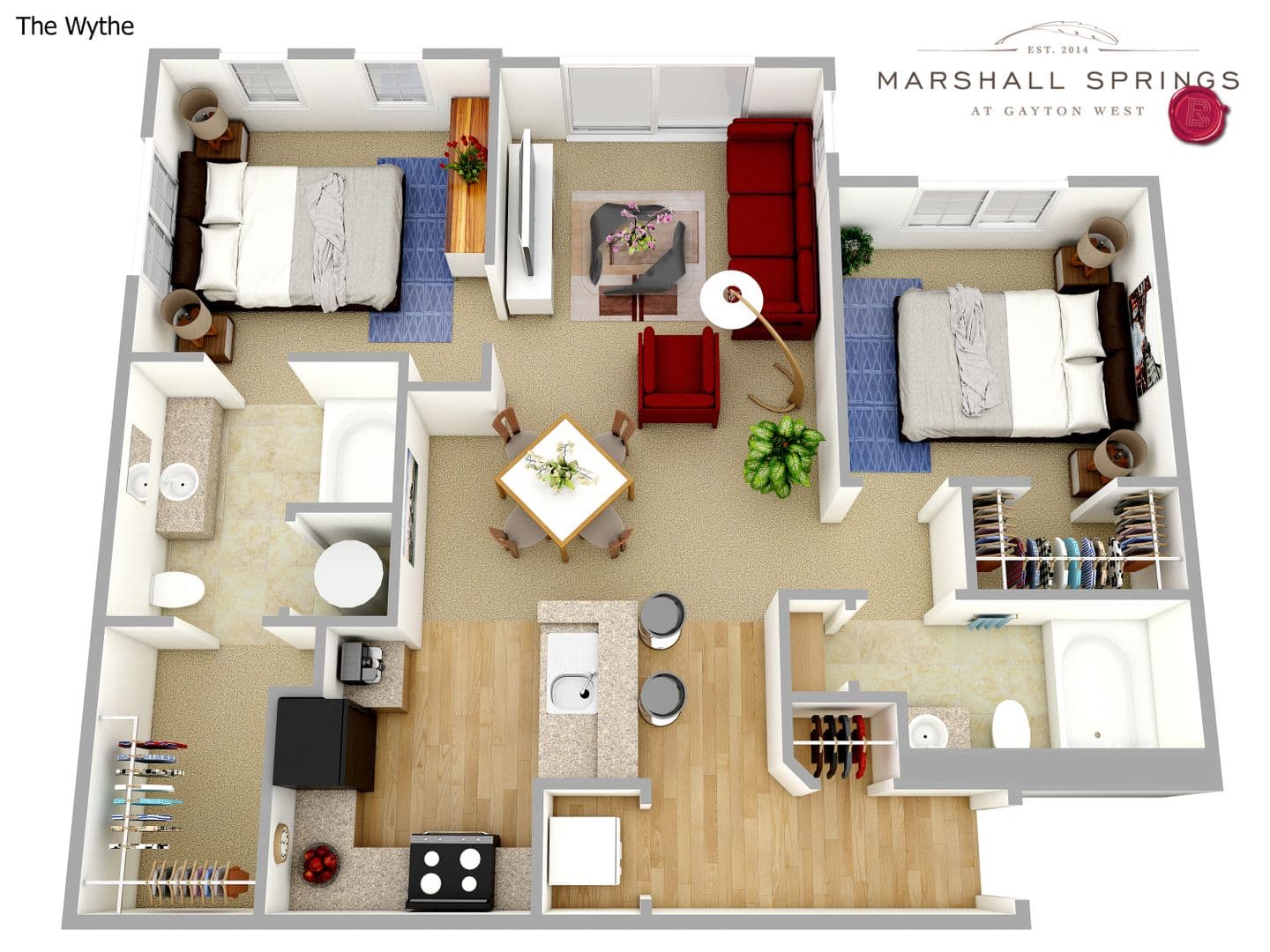 Glen Allen Apartment: 4501 Marshall Run Circle