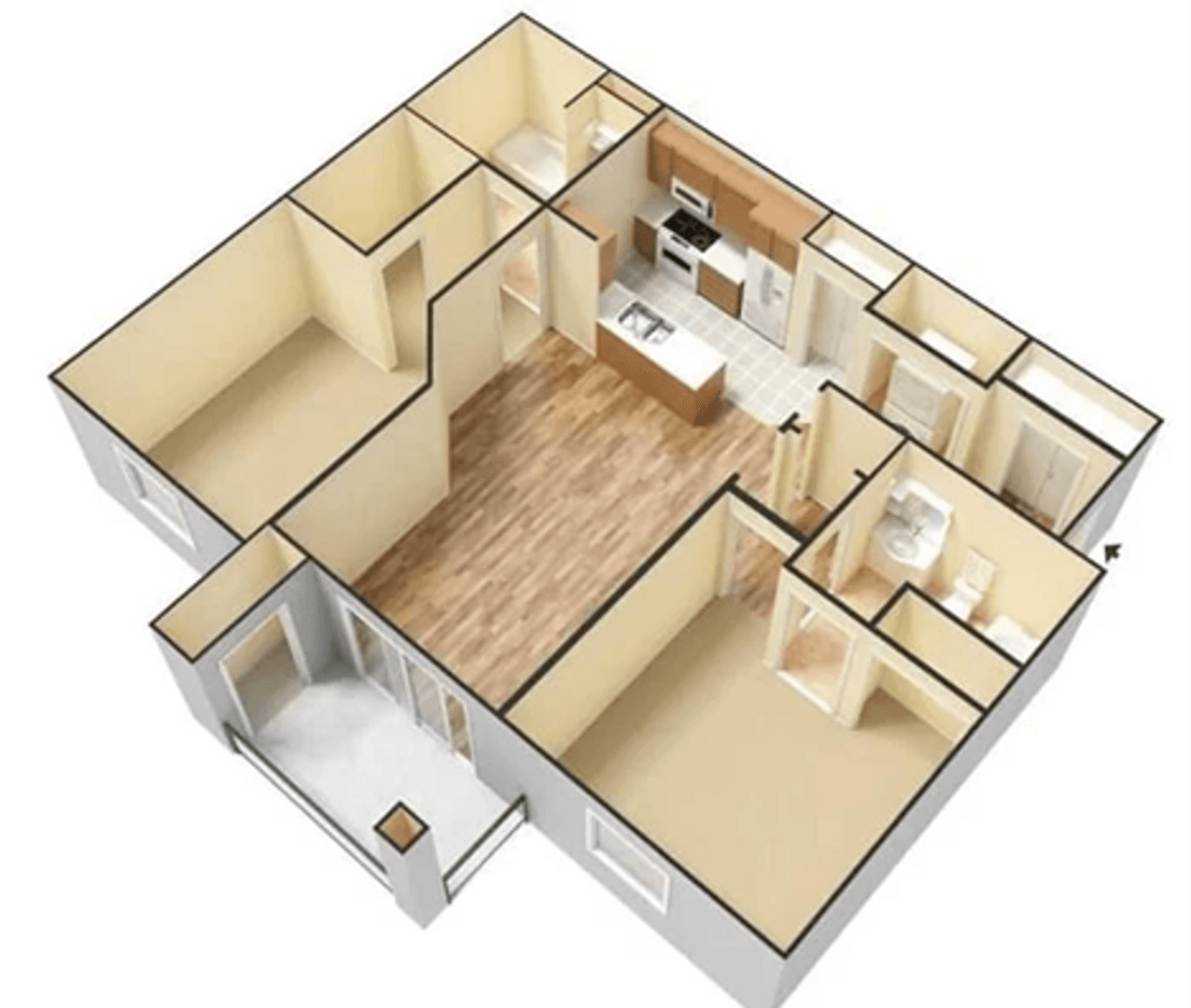 Newport News Apartment: 650 Stoney Creek Lane