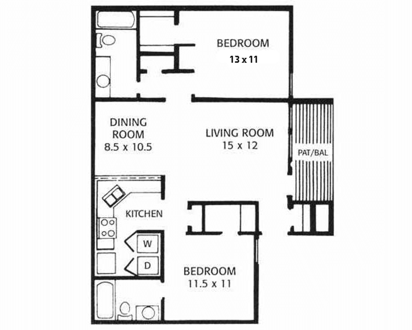 Chesapeake Apartment: 208 Crosswinds Drive