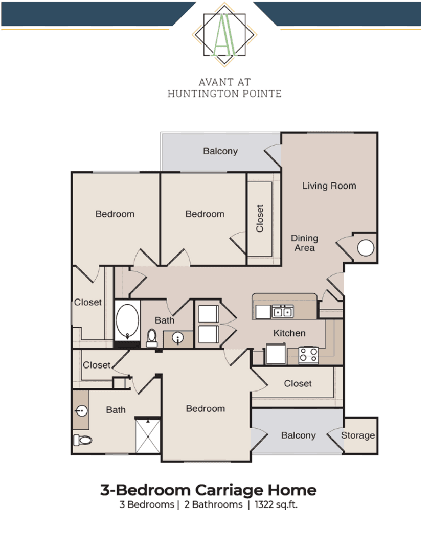 Newport News Apartment: 2055 Stanford Lane