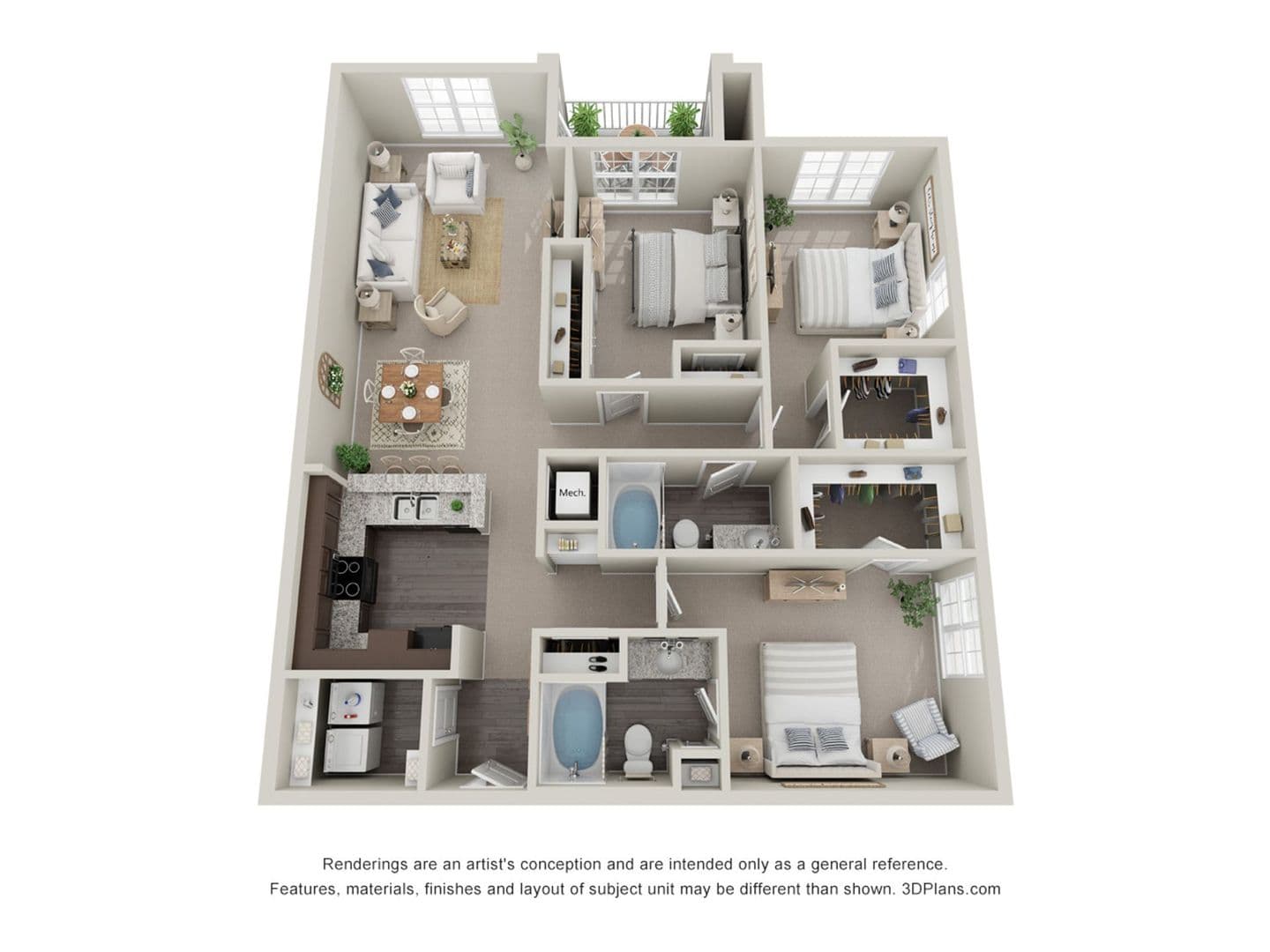 Richmond Apartment: 1500 German School Road