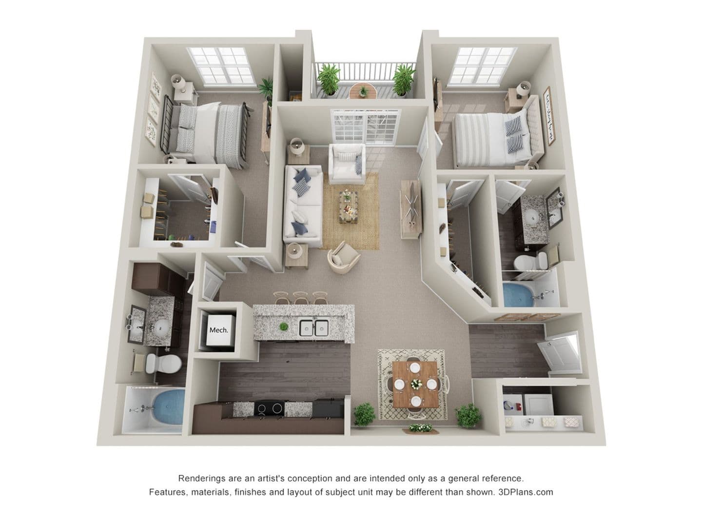 Richmond Apartment: 1500 German School Road