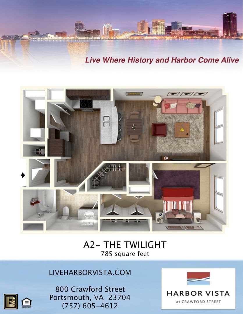 Portsmouth Apartment: 800 Crawford Street