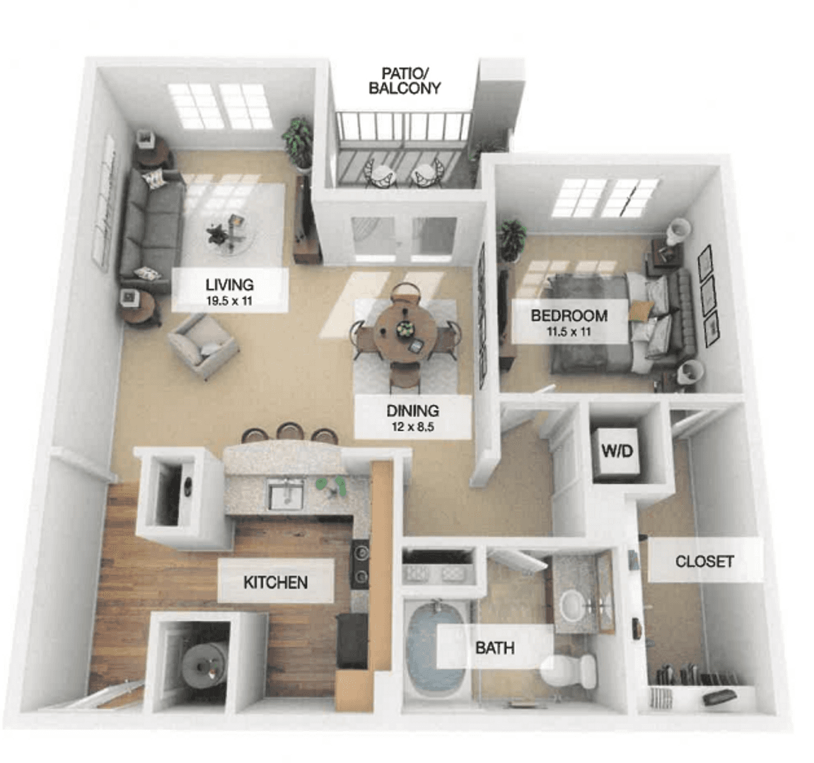 Fredericksburg Apartment: 4660 Monroe Way