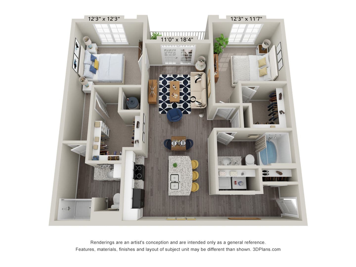 Richmond Apartment: 1500 German School Road