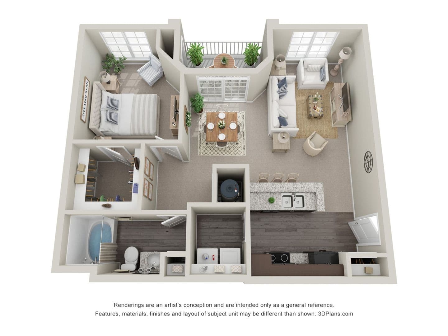 Richmond Apartment: 1500 German School Road