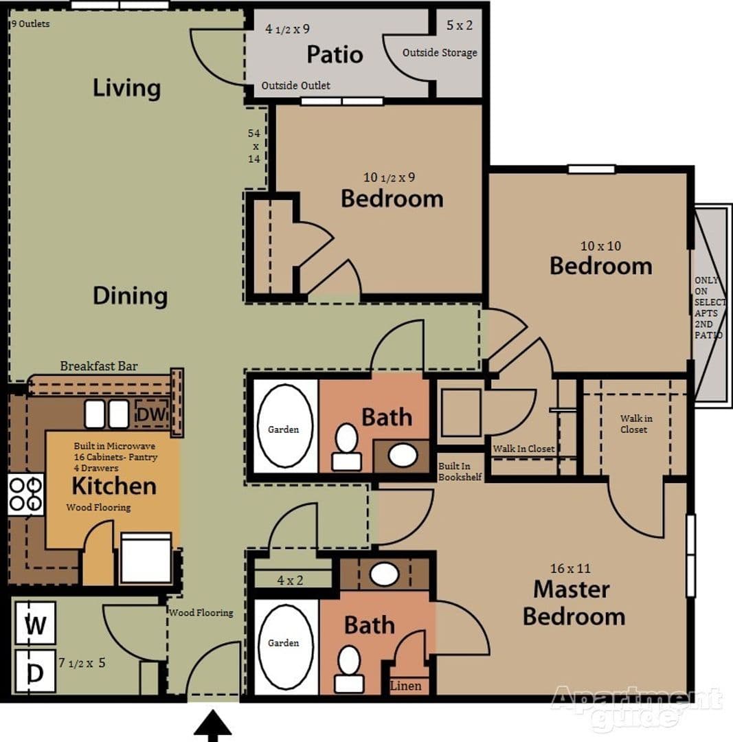 Hampton Apartment: 130 Semple Farm Road