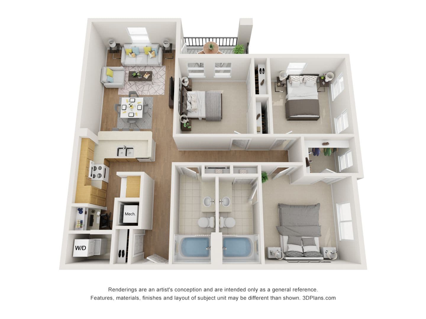 Virginia Beach Apartment: 4884 Travertine Ave