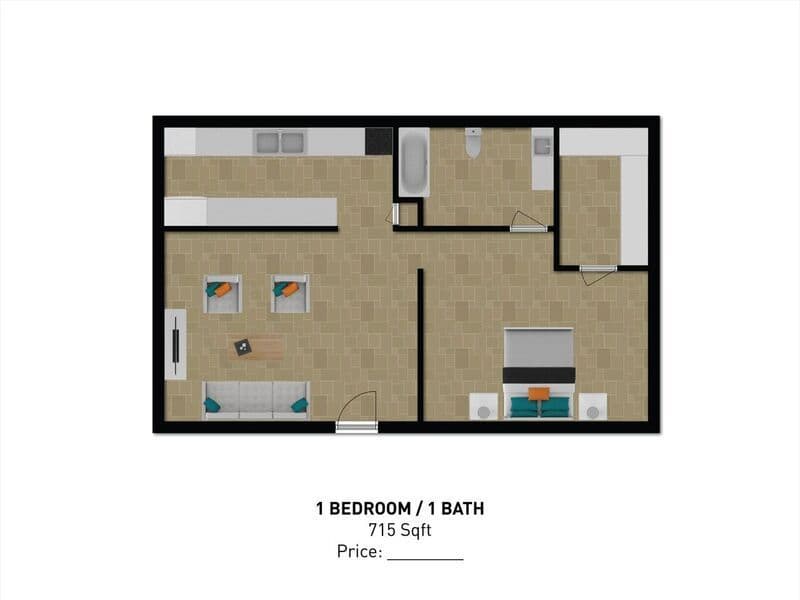 Houston Apartment: 3130 Mangum Rd