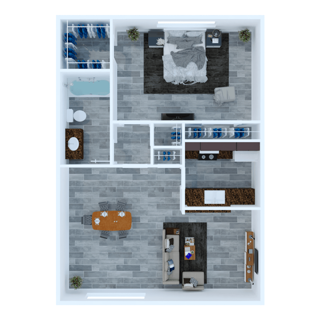 Houston Apartment: 1521 Sherwood Forest