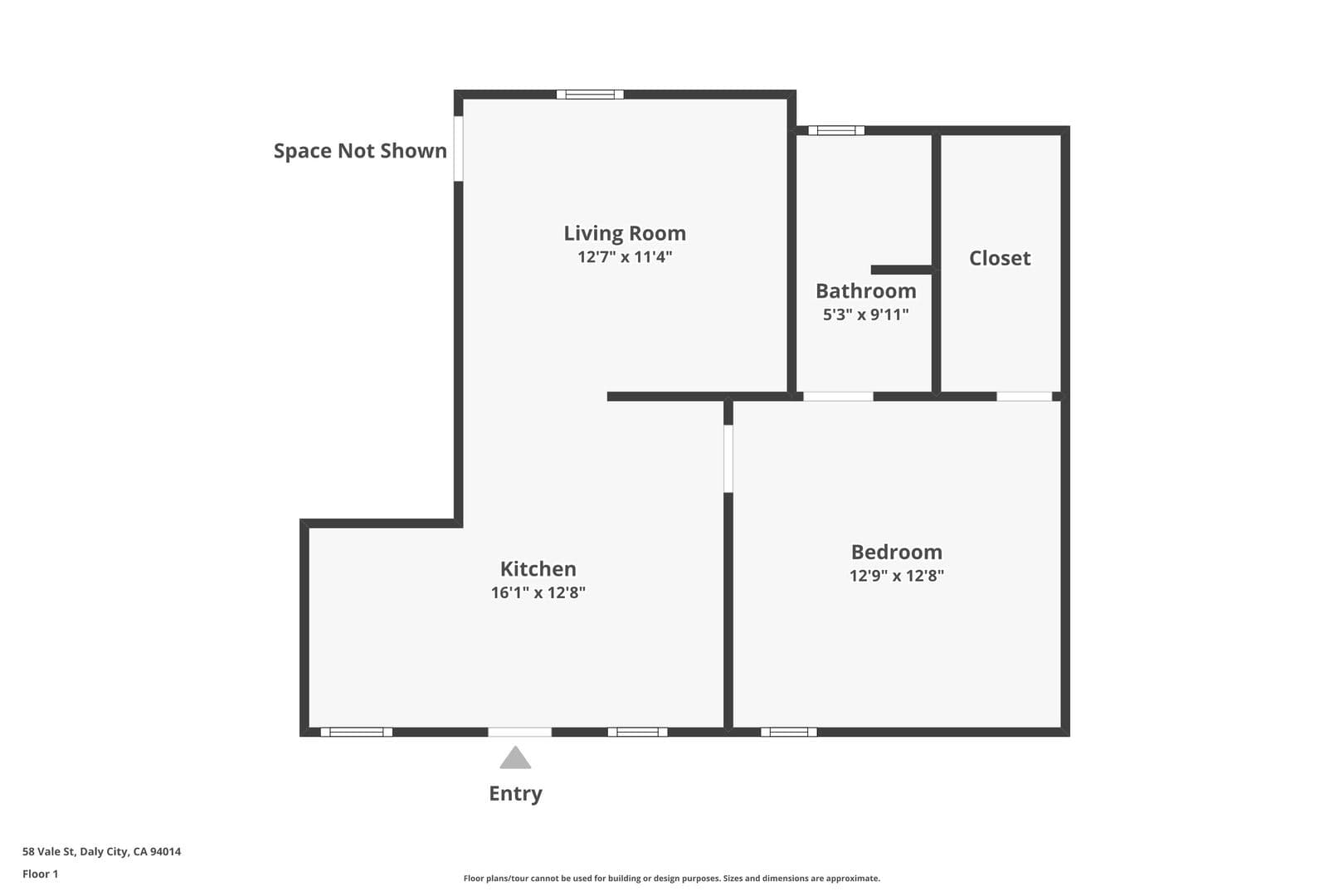 Daly City Apartment: 58 Vale St