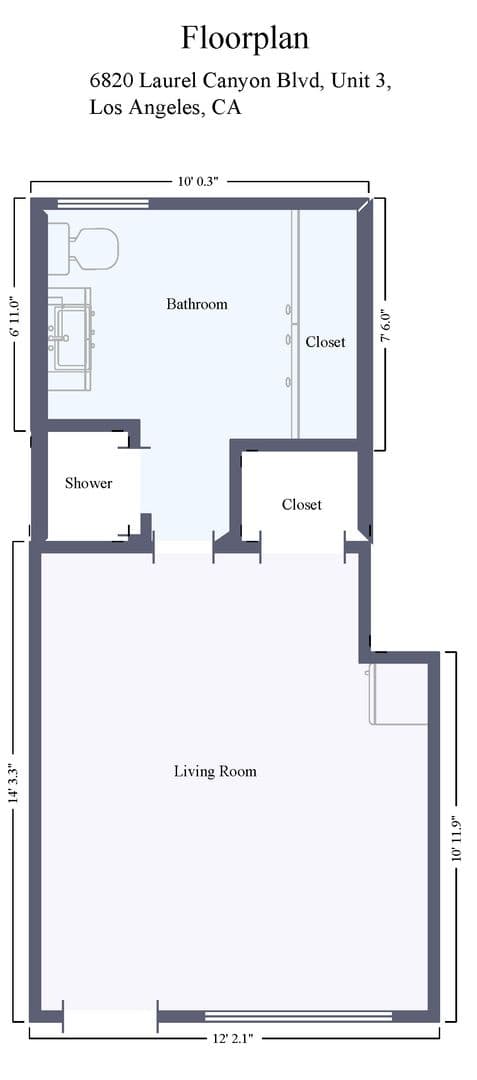 Los Angeles Apartment: 6820 Laurel Canyon Blvd