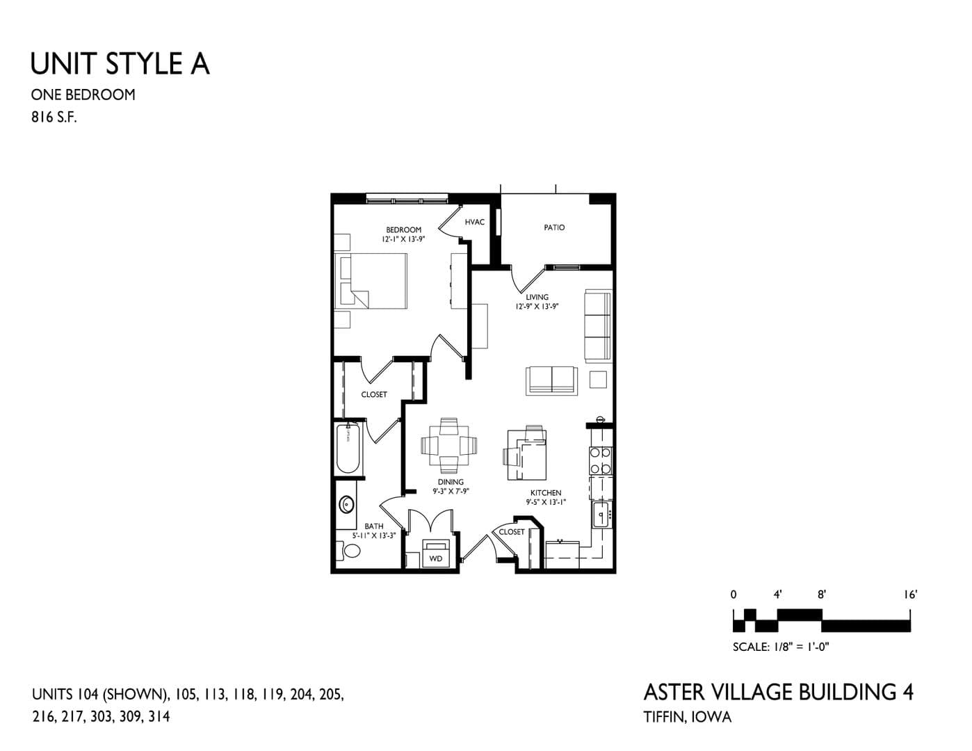 Tiffin Apartment: 1351 Aster Drive