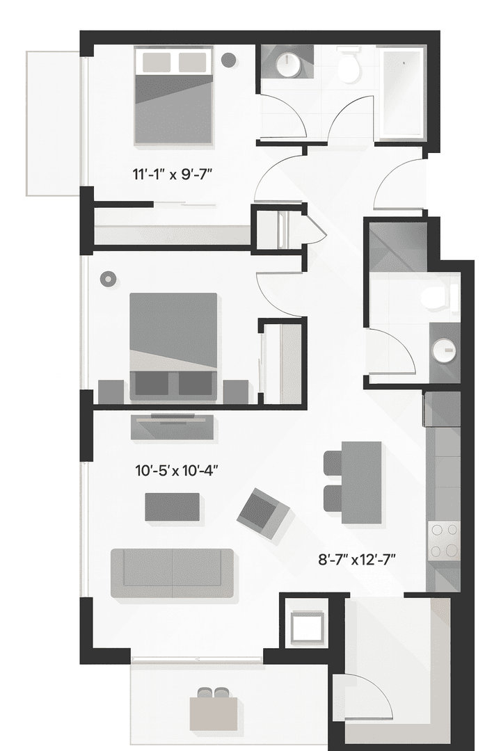 Minneapolis Apartment: 711 4th St SE